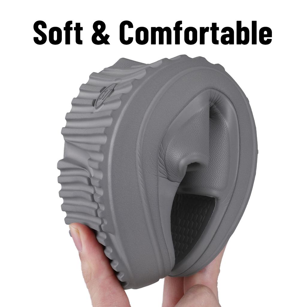 Fashion SmilePoP Men Slippers Orthopedic Cloud Women Slippers Indoor Men Shower Shoes Soft Waterproof Beach Slippers Light Clean Shoes