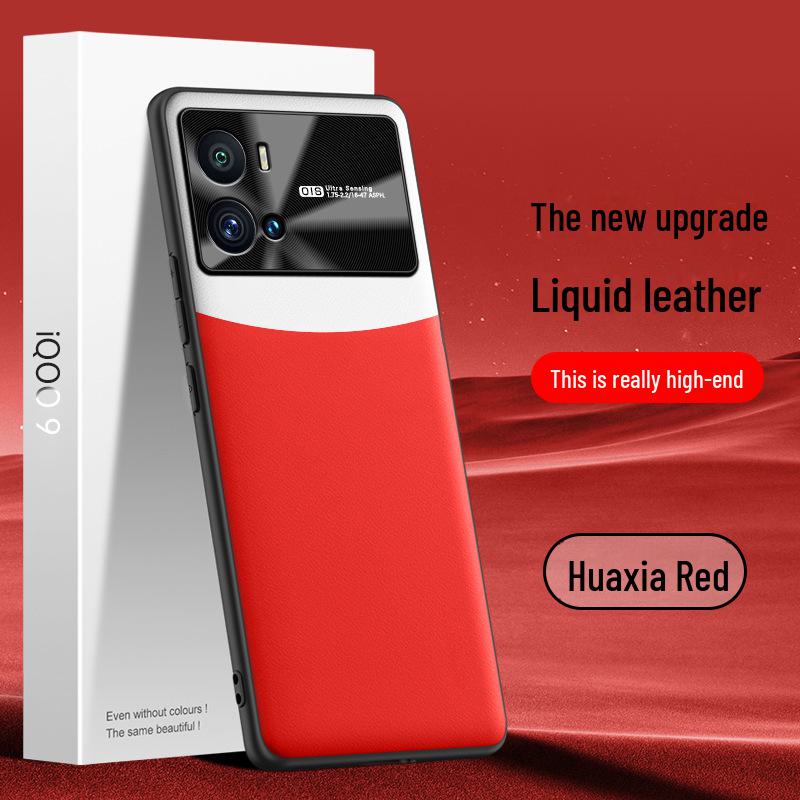 

iQOO9 Liquid Leather Case: Защитный чехол от падений и обрастания. iQOO9