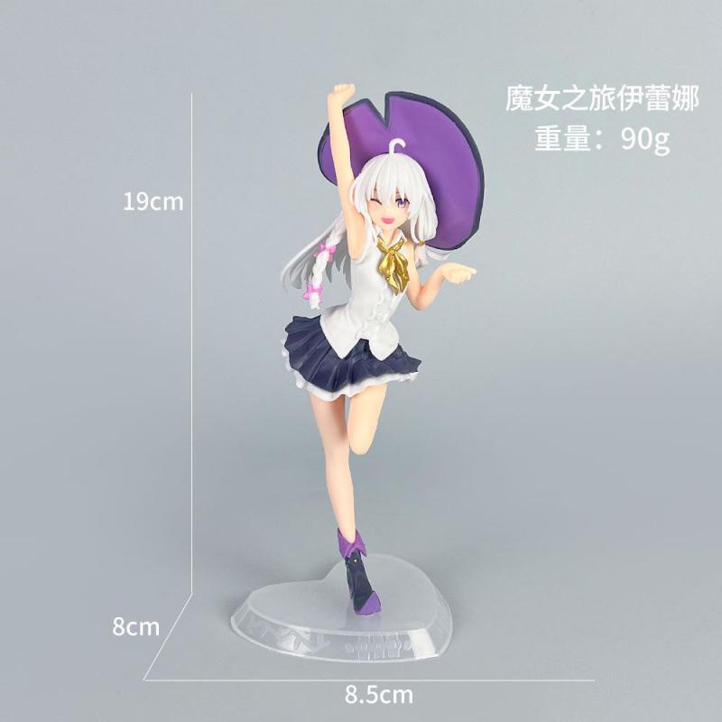 Путешествие ведьмы Ирена Стоящая Красивая Девушка Второе Измерение Фигурка Анимация Украшение для Шасси Автомобиля Трансграничные Подарки
