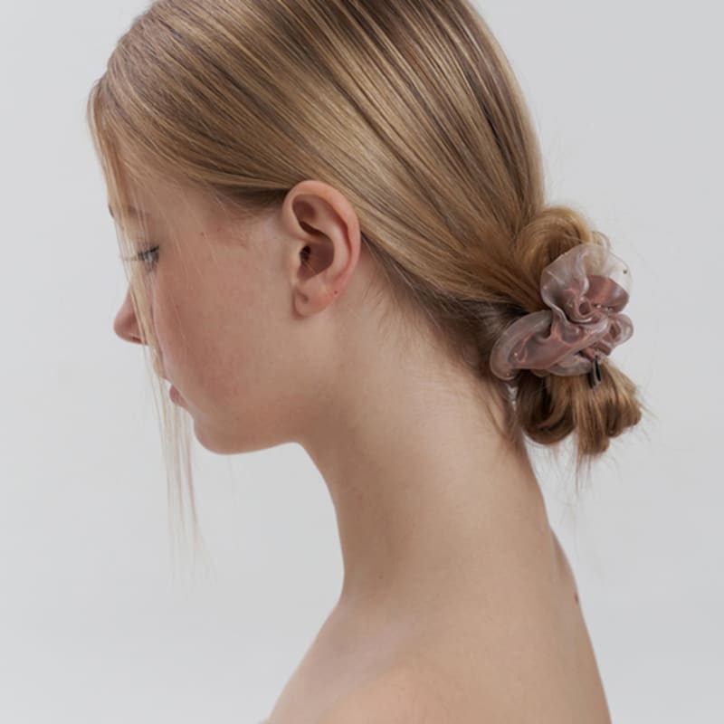 KINDABABY mesh layered scrunch - brown