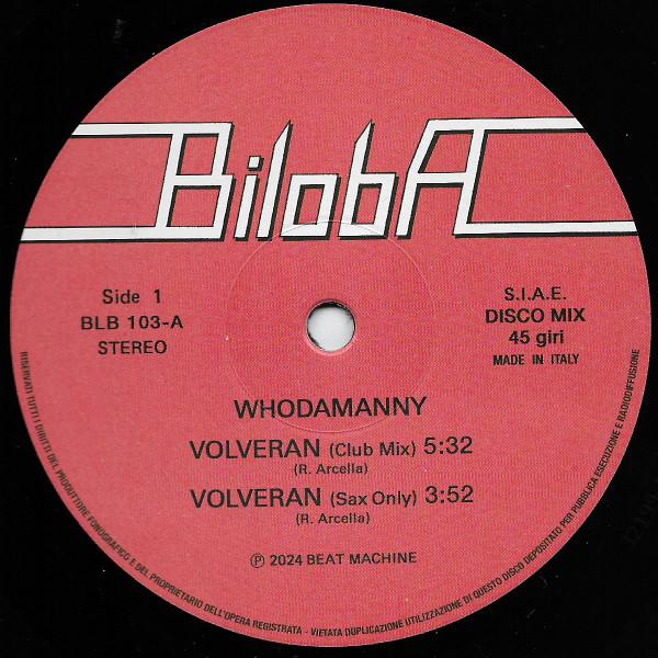 

12inch Record WHODAMANNY - Volveran BLB103 Biloba 2024 Italy Soul/Funk