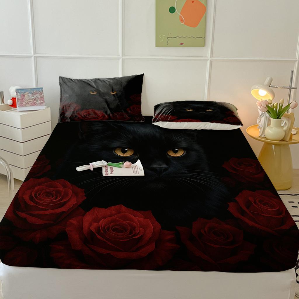 Animal Mattress Protective Cover Protective Cover Three-Piece Set, Digital Printing