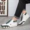 Men's Ankle Boots Winter 2025 Men High Top Sneakers Outdoor Lace-Up Casual Leather Shoes Fashion Loafers Luxury Motorcycle Boots