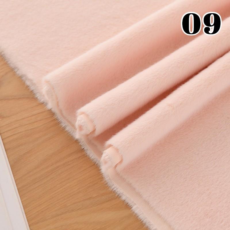 30x50cm Teddy Short Plush Fabric Elastic Doll Pillowcases Toys Diy Sewing Cloth Velvet Plush Handmade Sewing Quilting Fabric