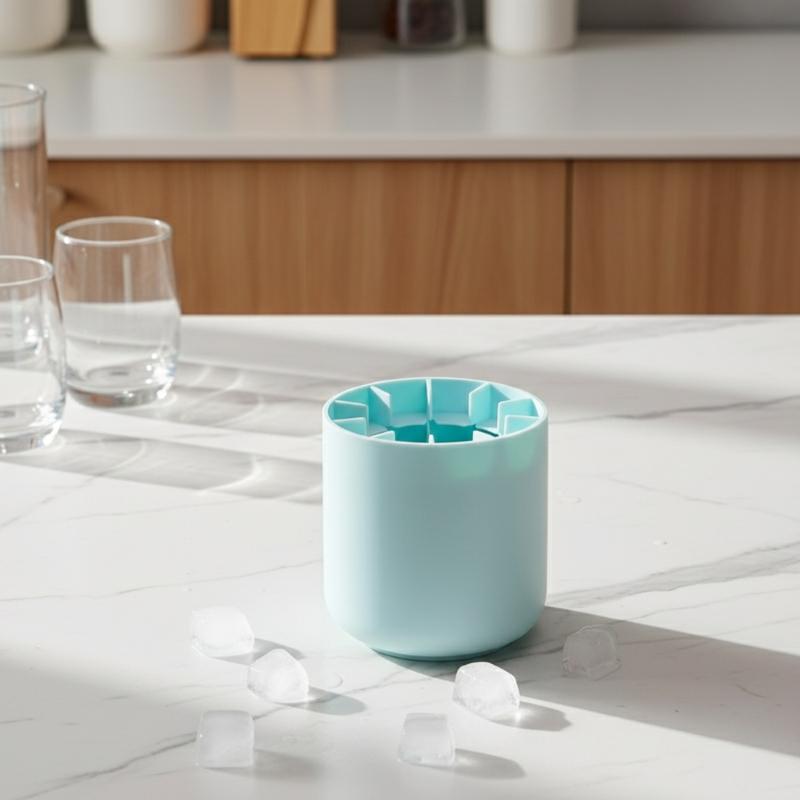 DIY Food Grade Silicone Ice Tray 64 Mini Cubes Perfect for Chilling Bar Summer Juice Coffee Home Use