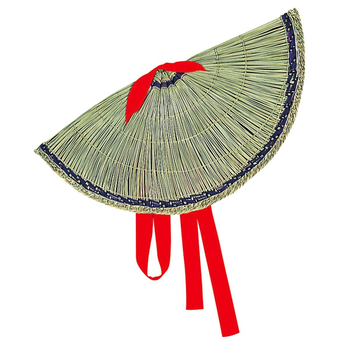 

Okesakasa Okesakasa Woven Hat for Adults Dance Festival Supplies Diameter 53cm 6906