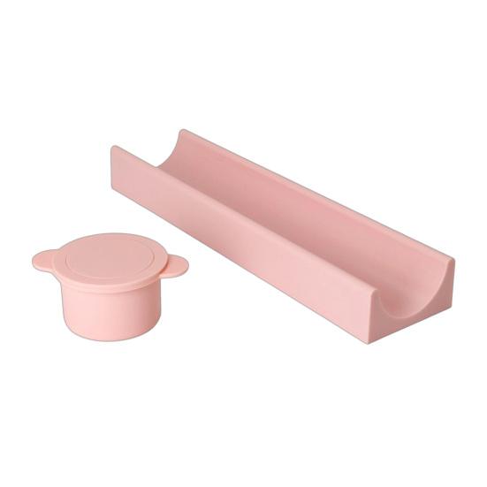 

3Pcs Round Cookie Cutter Set Non-Stick Waffles Biscuit Pastry Molds for розовый