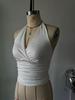 2026 European Summer Solid Color Spaghetti Strap Halter Vest: Versatile, Slimming, Sexy Sleeveless Top for Women