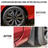 For Toyota Vios 2019 - 2025 2025 2025 Mudguards 4Pcs/Set Front Rear Mud Guards Cover Mudflaps Fender Cover Protector Accessories