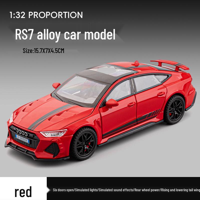 1:32 Alloy Hellcat GTR Diecast Car with Sound & Light Effects