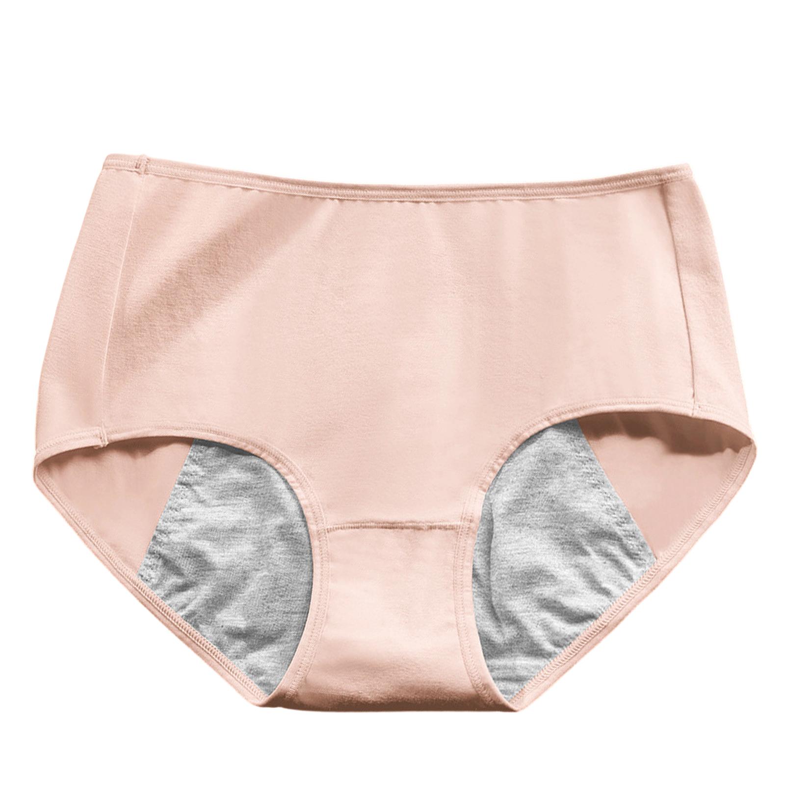 

Women s Mid-Waist Breathable Plus-Size Underwear Menstrual Hygiene Panties M