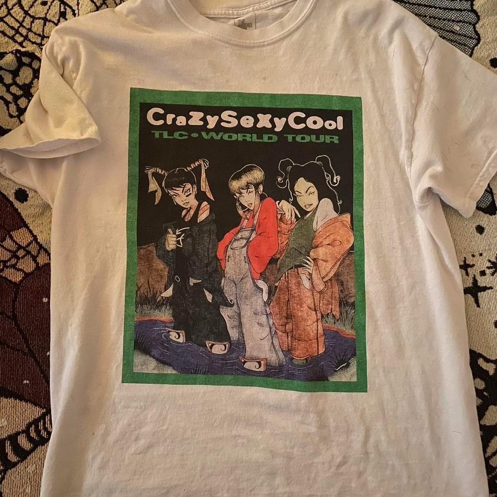 Vintage TLC graphic t shirt Short Sleeve S to 5XL FL0906 Unisex T-Shirt XXL