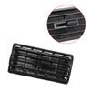 Front Console Central Grill Dash AC Air Conditioner Vent Grille for Jeep Wrangler TJ 1997-2006 Cherokee 1997-2001 5FS10LAZAB