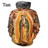 Our Lady of Guadalupe 3d Printed Graphic Sweatshirts Fashion Mexican Patron Saint Pullovers Casual Women Tracksuit Hoodies Tops