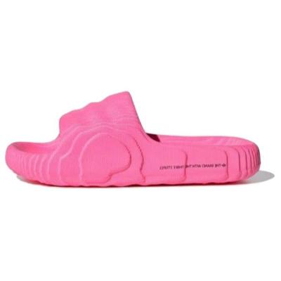 Sandalias Adilette 22 Rosa Lúcido Zapatillas para Mujer Negro Core IF3568
