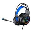 Gaming Headset 7.1 Stereo SVirtual Surround Bass Earphone Headphone with Mic LED Light for Computer PC Gamer Foldable