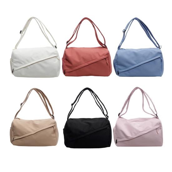 Women Gym Bag Overnight Duffle Bag with Shoe Compartment Wet Pocket Waterproof Lightweight Weekender Duffel for Travel Dance Swimming