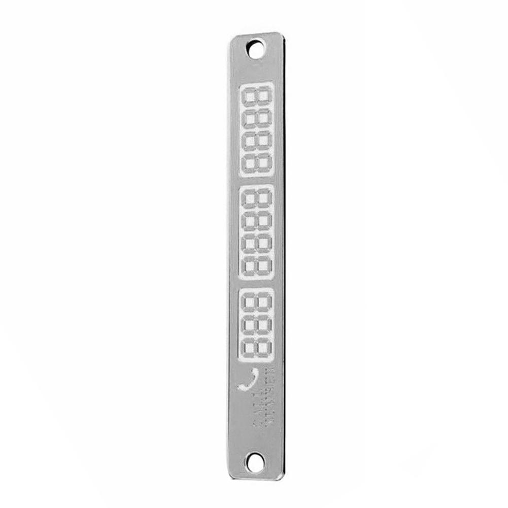 Car Top Luminous Sucker Car Auto Temporary Parking Plate Phone Number Card Notification
