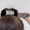 Exquisite Rhinestone Hair Clip Women Ponytail Holder Metal Shark Hair Claws for Thick Long Hair Girls Headwear