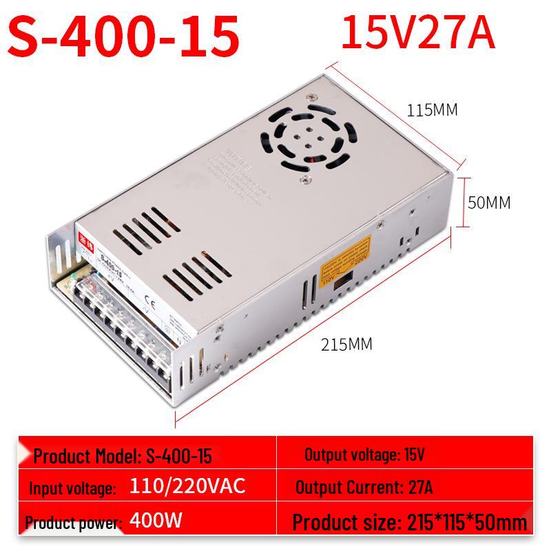 AC To DC Switching Power Supply Module S-15-800W, Output Options: 5V, 12V, 24V, 36V, 48V