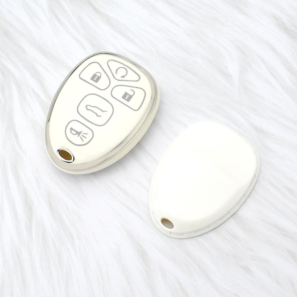 5 Buttons Remote Car Key Cover For Chevrolet Tahoe Suburban Gmc Yukon For Cadillac Escalade Car Key Case Protector Accessories