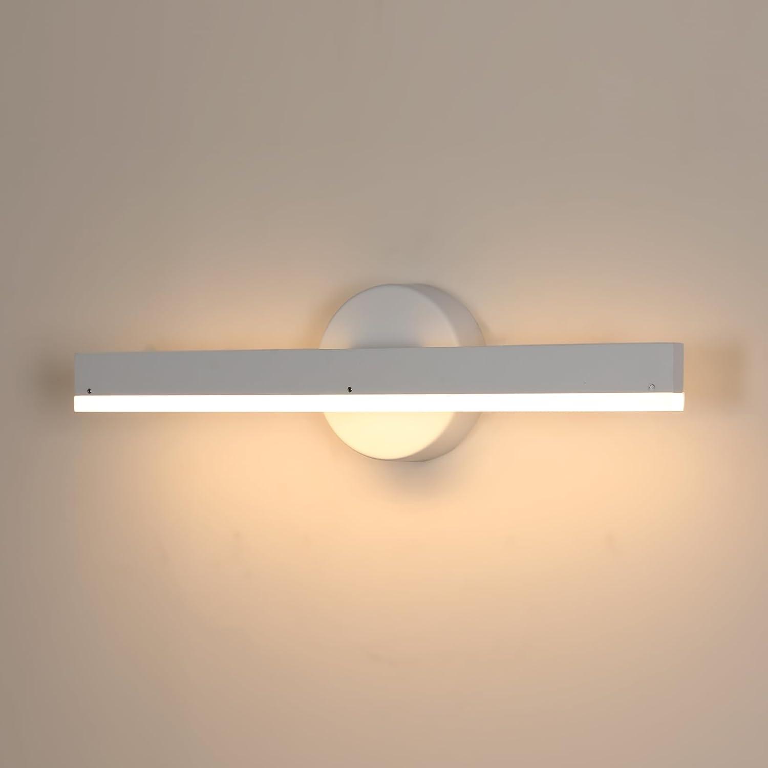 

Светодиодный настенный светильник Goeco White Rotatable 8W Warm Light 3000K 220V для прихожей