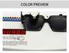 New High-End Classic Luxury Brand Designer Square Sunglasses Women Fashion Vintage Popular Travel Sun Glasses For Female UV400