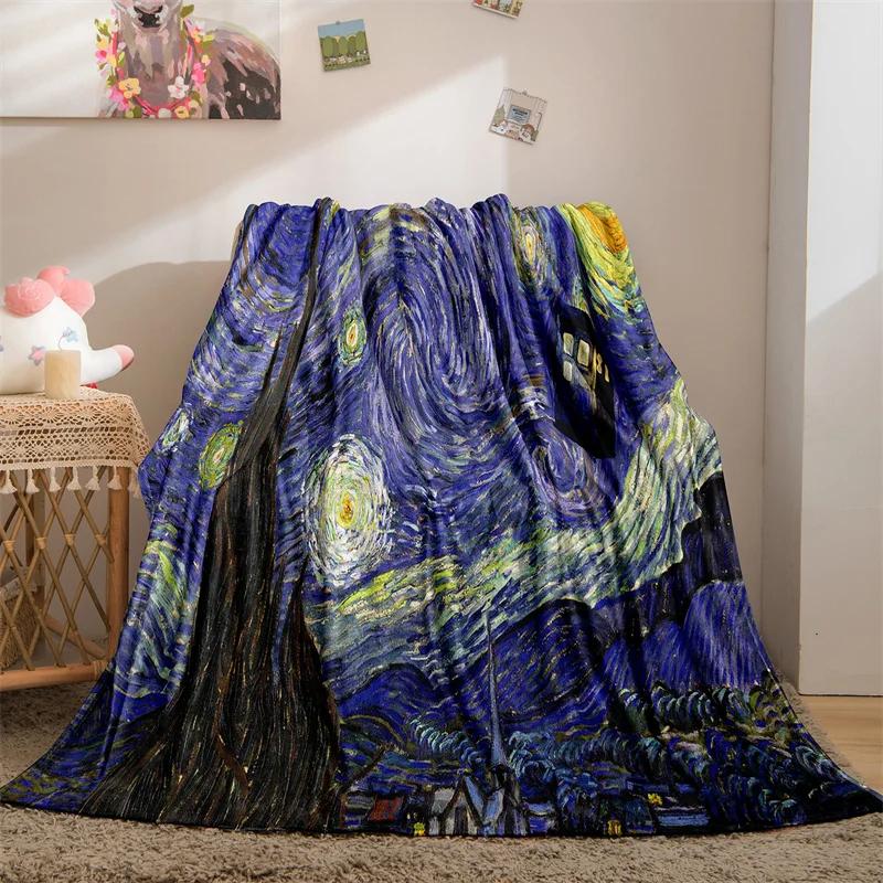 Space Blanket for Boys Kids Girls Fleece Throw Blanket with Galaxy Design for Bed Sofa Couch Soft Blanket Space Room Decor Gift