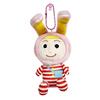 Set 3 Popee Performer Plush Mascot Kedamono Papie Keychain