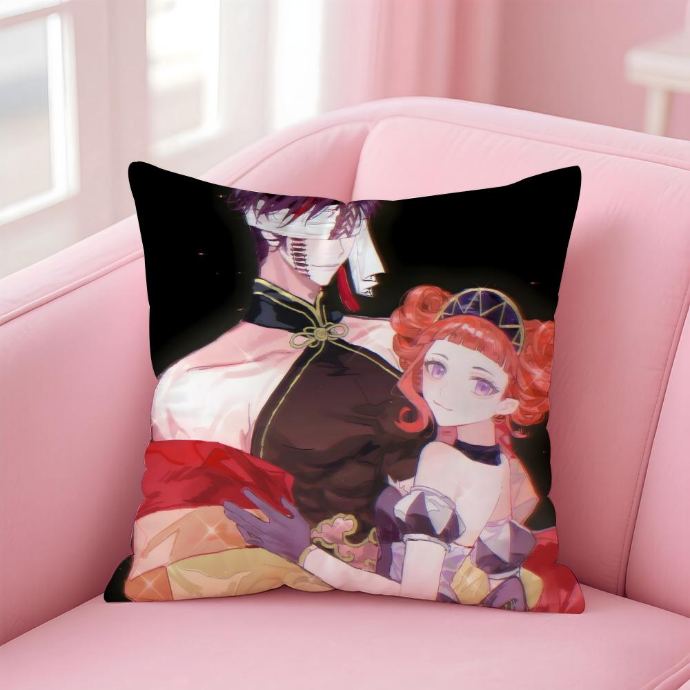 Epic Mythic Japanese Anime RRecord of Ragnarok Cushion Cover Pillow Case Soft Skin Friendly Fabric Concealed Zipper