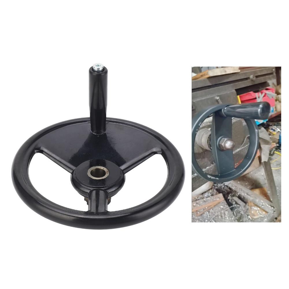 22x250mm Milling Hand Wheel Engineering Plastics Rotary Handwheel  For Milling Machines