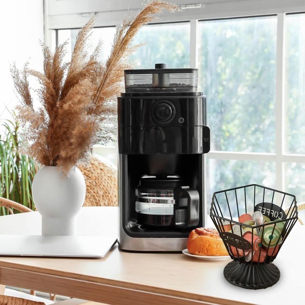 Large Capacity Coffee Pod Holder Irregular Shape Storage Cup Coffee Capsule Holder Home Decoration Coffee Pod