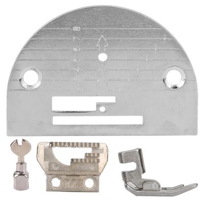 Metall-Nadelplattenklemme, Sägezahn-Fußpresser-Set für Haushaltsnähmaschinen