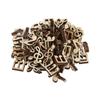 100Pcs Music Notes Wooden Cutouts Unfinished Durable Sturdy Polishing Fashion Vintage Musical Note Wood Pieces