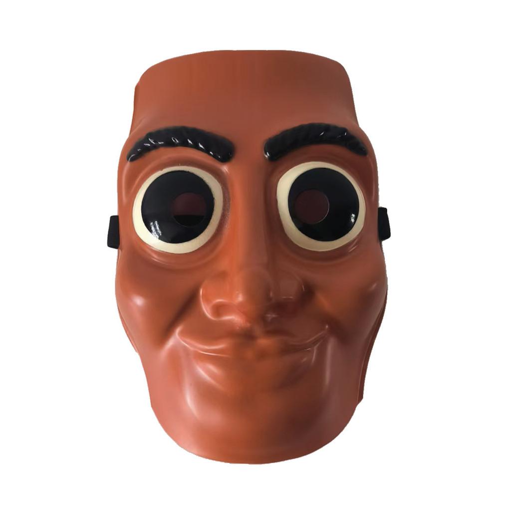 Style Cartoon Tungtungtungsahur Plastic Mask Costume Accessories Halloween Prop