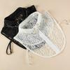 Lace Floral Fake Collar for Women Shirt Blouse Detachable Shirt Collar False Collar Lapel Blouse Women Clothes Accessories