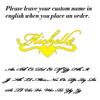 Vlastní náhrdelník pro ženy Personalizovaný přívěsek s kurzívním písmenem Šperky z nerezové oceli Pánský řetízek Choker Obojek Personalizado