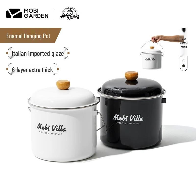 Эмалированная походная кастрюля Mobi Garden Feast