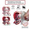 Eyecatching 2d Acrylic Octopus Pendant For Car Interior Decor And Fun Gift Options