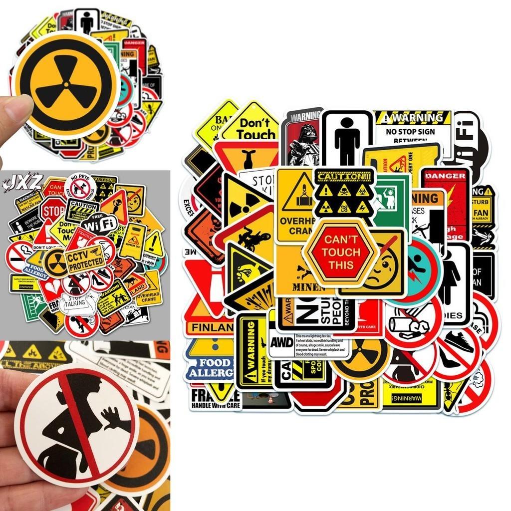Colorful Cartoon Graffiti Stickers For Luggage And Car Waterproof And Removable Pack Of 50