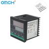 OMCH CH102 CH-B Series CH402 CH502 CH702 CH902 Digital PID Temperature Controller 0-1300℃ SSR/Relay Dual Output K-type Input