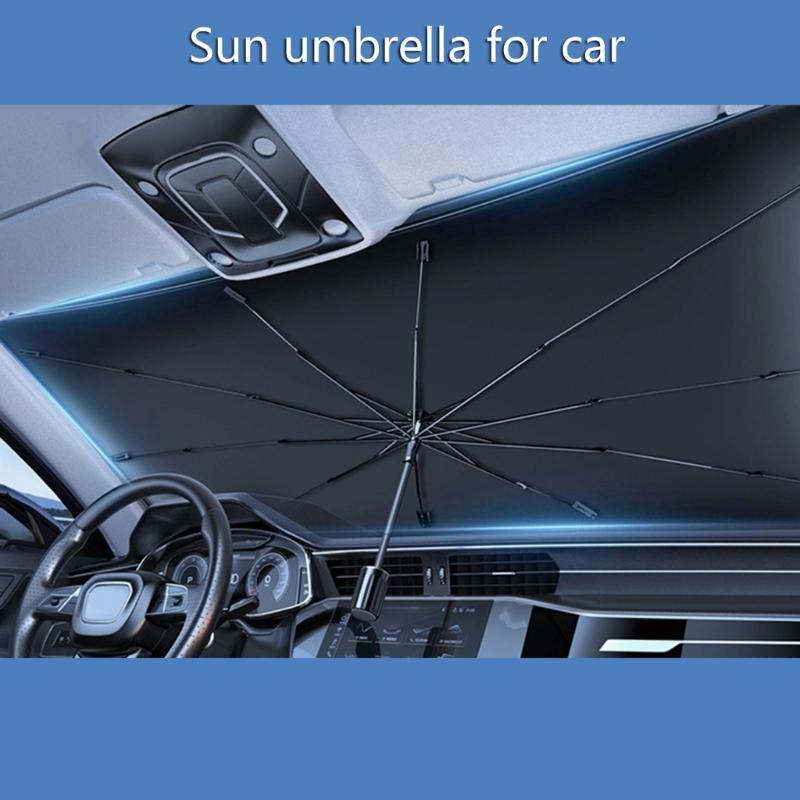 Car Windshield Sun Shade and Heat Sun Visors Protector Foldable Reflectors Windshields Umbrella