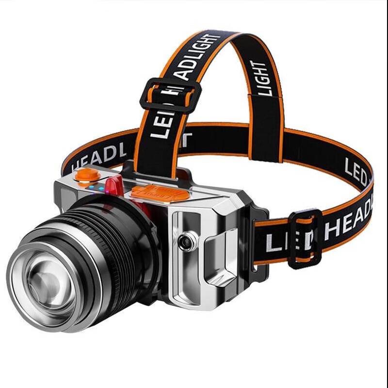 

Pailide T18 Triple-Source Induction Rechargeable Headlamp