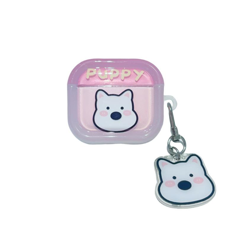 Cute West Highland Dog for AirPods 1 generation protective case 2nd generation 1st generation pro1 Apple Bluetooth headset case