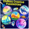 Paint Your Own Moon Lamp Kit, Cool Gifts DIY 3D Space Moon Night Light, Art Supplies Arts & Crafts Kit, Arts and Crafts for Kids Ages 8-12, Toys
