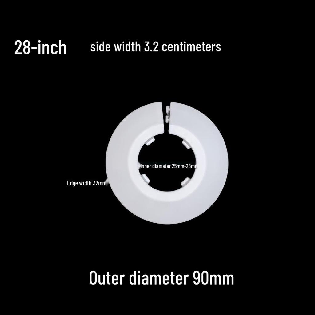 Decorative Pipe Cover Ring for Air Conditioning and Heating Valves