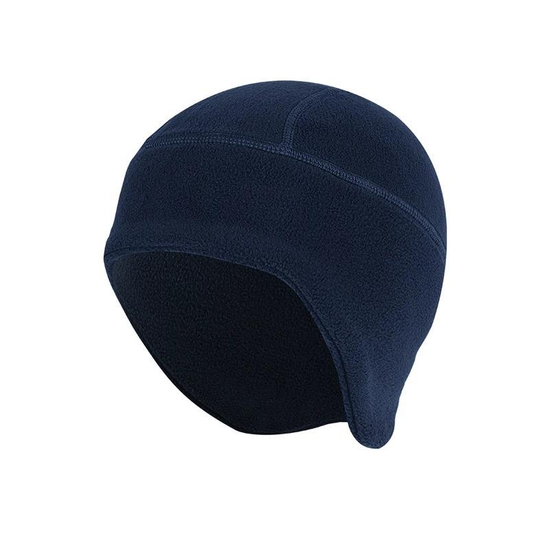 Cycling Cap Thick Warm Fleece Hat Winter Unisex Beanies Ear Cover Hat Outdoor Motorcycle Ski Run Sport Cap Helmet Liner Headwear