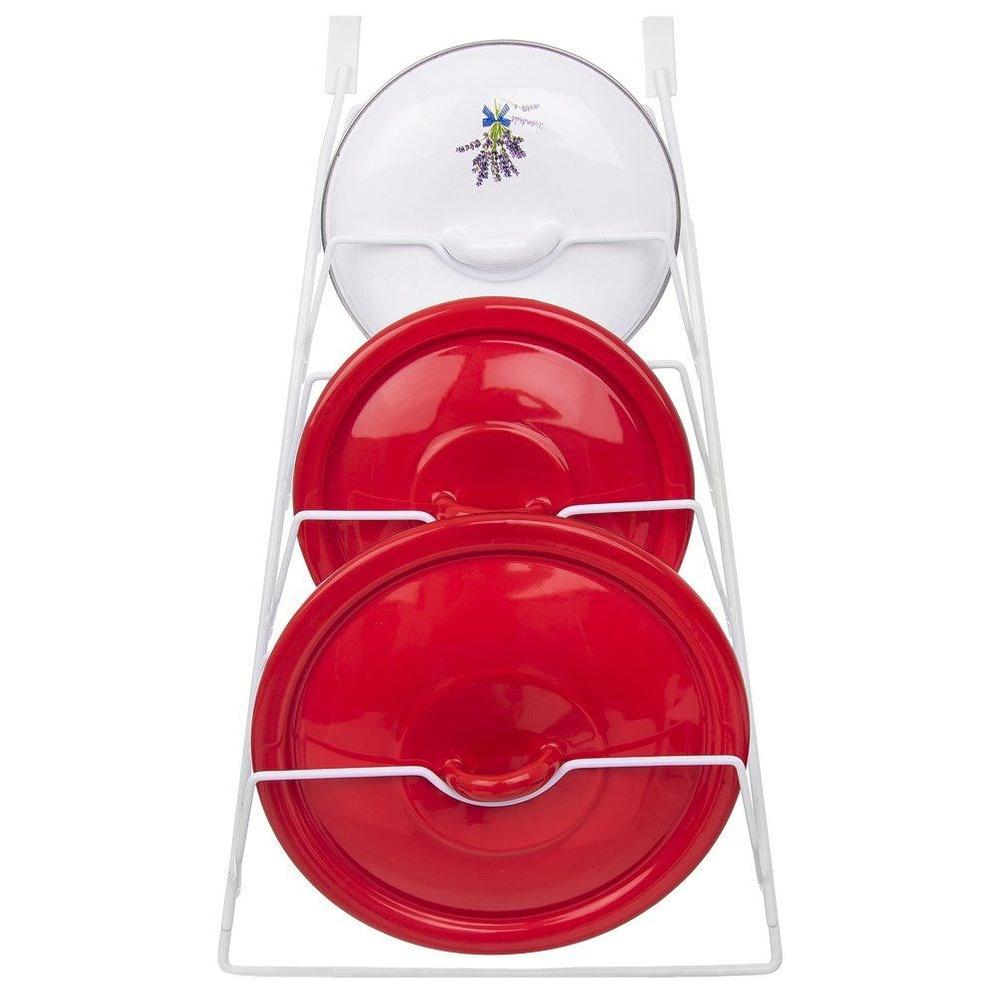 Lid Hanger Kitchen Hanging Organizer for Cupboard Doors, Frying Pans, Pots