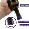 3PCS Silicone Red Wine Bottle Stopper Silicone Wine Stopper Leak Free Freshness Wine Plug Beer Beverage Champagne Closures