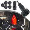Hub Cleaning Tool Wheel Hub Cleaner Stud Polishing Kit Paint Stripping Tool Grinding Heads Polish for Drivers Men Drill Rotors